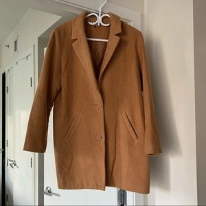 Noisy may wool coat